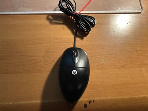 HP Optical USB Wired Mouse Black M-U0031-O - Zdjęcie 1 z 3