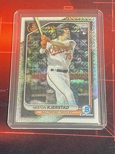 2024 Bowman Chrome Mega Mojo Heston Kjerstad RC Orioles Rookie #9 - Picture 1 of 2