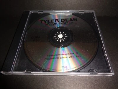 TAYLOR SWIFT by TYLER DEAN-Rare PROMOTIONAL CD-Laments his crush on Taylor--CD - Image 1 of 4
