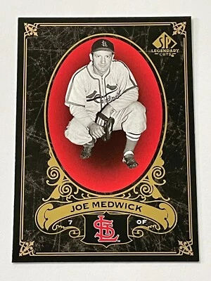 2007 Upper Deck SP Legendary Cuts Baseball - Joe Medwick - St. Louis Cardinals - Image 1 of 2