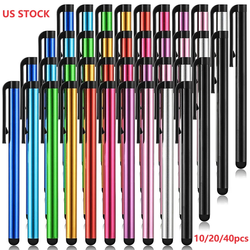 Capacitive Touch Screen Stylus Pen Universal For iPhone iPad Samsung Tablet - Image 1 of 4