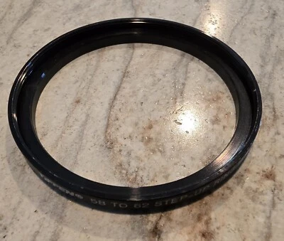 Tiffen 58-62mm Metal Step Up Ring Filter - Image 1 of 2