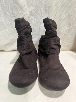 Botines planos 73-Rampage Brie talla 10 marrón chocolate Foto 1 de 4