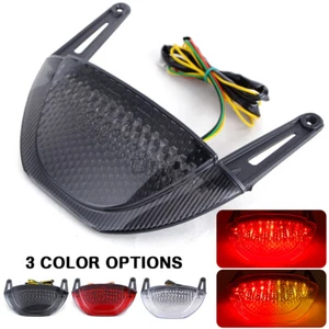 Motorcycle LED Integrated Tail Brake Turn Signal Light For HONDA CBR600RR 07-12 - Imagen 1 de 26