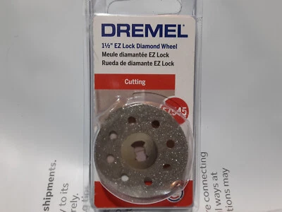 Dremel EZ Lock DIAMOND 1 1/2" CUTTING WHEEL EZ545 - Image 1 of 4