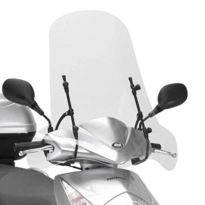 GIVI Parabrezza Trasparente 66 x 68 per PIAGGIO Zip 50-125 2000 - 2012 - Immagine 1 di 2