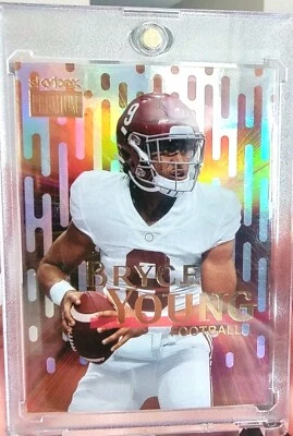 Bryce Young Gold Holo Foil '22 SkyBox Premium Rookie Card - Image 1 of 2