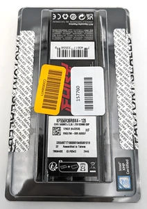 Kingston Fury Renegade Pro 128GB (4x32Gb) DDR5 5600MHz ECC RAM KF556R36RBK4-128 - Picture 1 of 4