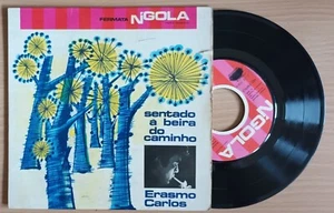 ERASMO & ROBERTO CARLOS Sentado a Beira 7/45 EP '69 BRAZIL DEEP FUNK SOUL ANGOLA - Picture 1 of 2