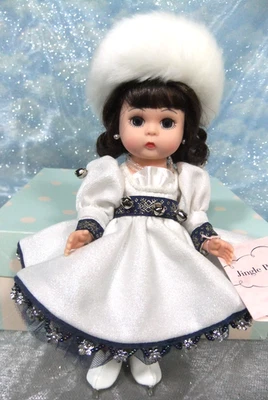 亚历山大夫人 8 英寸 JINGLE BELL 滑冰鞋 #33460 完好/w-BK-Restrung/box.tag,真品证书 — 第 1/4 张图片