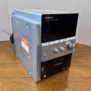 Panasonic SA-PM53 Stereo System, 5-CD Changer, Tape Player, AM/FM Radio - Picture 1 of 10