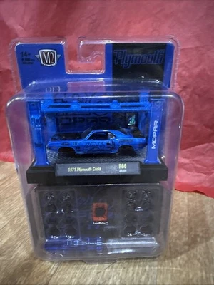 M2 Machines 1971 Plymouth Cuda Model Kit R66 24-09  1:64 - Image 1 of 3