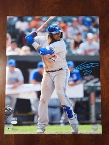 Vladimir Guerrero Jr Signed 16x20 Photo File JSA COA Blue Jays Vertical Vlad - Picture 1 of 3