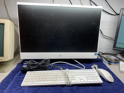 HP all-in-one 24-f0024 8GB Ram, Pentium Silver CPU 1.5Ghz Dead HDD, No Windows - Image 1 of 4