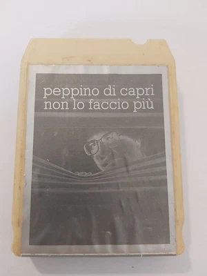  CASSETTA  STEREO 8 PEPPINO DI CAPRI   D'EPOCA FUNZIONANTE OTTIMO STATO. - Immagine 1 di 3