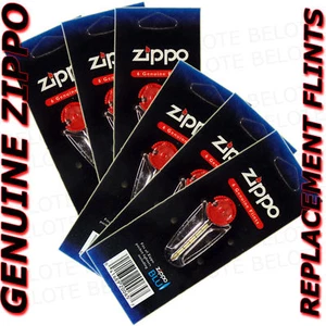 Genuino Zippo ACCESORIOS Flint 6 Paquetes 36 Pedernal NUEVO - Imagen 1 de 1