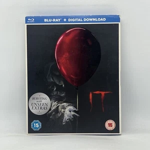 IT 2017 Finn Wolfhard Jeremy Ray Taylor Horror Blu ray Movie Region B - Picture 1 of 6