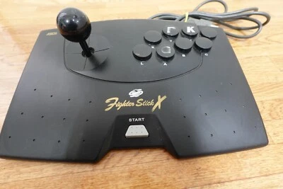 ASCII Fighter Stick X Arcade Style Controller for Sega Saturn Used - Image 1 of 4