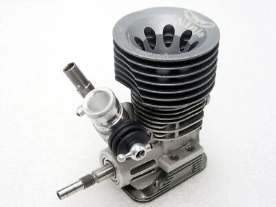 Vintage Mugen Seiki GRP M. Rossi NINJA MR12 T01A 3Port Turbo Nitro Engine MTX4 R - Image 1 of 4