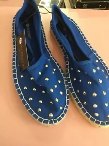 Chatties Women's Blue fashion studded shoes/ sandals Size 11-Brand New-SHIP24HRS - Picture 1 of 4