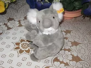 Original Steiff Baby Koala Sitting Bear Plush 060113 NEW 2001 All Tags Button - Picture 1 of 3