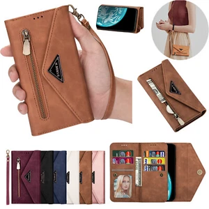 Luxury Shoulder Bag Wallet Flip Case Cover For Samsung A13 A33 A53 A04 A04S A14 - Picture 1 of 18