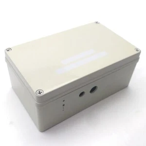FIBOX PC M 95 G Polycarbonate Electrical Enclosure, 9.1 x 5.5 x 3.7" *Holes* - Picture 1 of 8