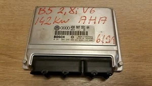 ECU0010 ENGINE CONTROL UNIT ECU 1999 VW AUDI B6 AHA 142 KW 2.8 BOSCH 4D0907551AH - Picture 1 of 3