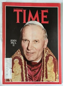 Time Magazine October 30 1978 Pope John Paul II Catholic Religion - Picture 1 of 3