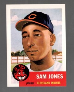 1991 Topps Archives 1953 #6 Sam Jones Mint