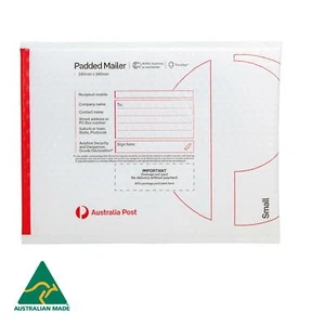 Australia Post Padded Mailer Small (240 x 340mm) – 500 Pack - Picture 1 of 1