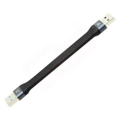 10Gbps USB 3.1 Type A Male to USB3.0 Type A Male Extension Flat Slim FPC Cable - Image 1 of 4