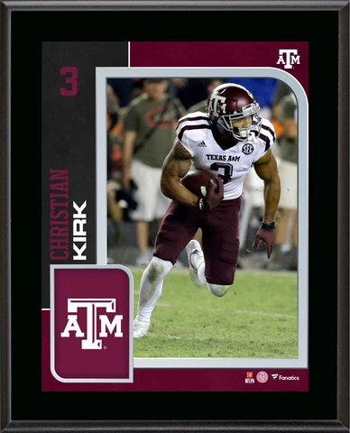 Christian Kirk Texas A&M Aggies 10.5' x 13' Player Plaque Cover