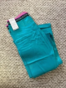 4 Pairs Girl's Banded Shimmer stretch leggings by 365 Kids size 10 Greenish Teal - Picture 1 of 3