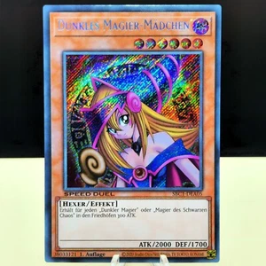 Dunkles Magier-Mädchen SBC1-DEA05 Yugioh Karten Artwork Magician's Force GOAT - Bild 1 von 7