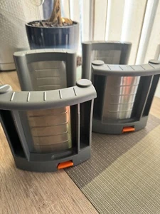 2x Blum Plate Holder Stacking Organizers Gray - Blum Orga-line ZTH.035-03 SET - Picture 1 of 3