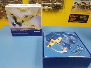 CORGI AVIATION WORLD WAR ll FOCKE- WULF Fw190A BLACK DOUBLE CHEVRON LIMITED NEW - Picture 1 of 8