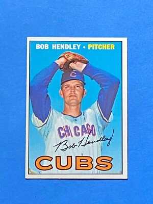 1967 topps #256 bob hendley ex-exmt - Image 1 of 2
