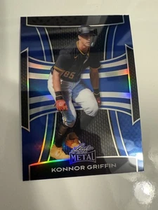 KONNOR GRIFFIN 2025 Leaf Metal Baseball BLUE #116 #'d 35/49 RC - Bild 1 von 1