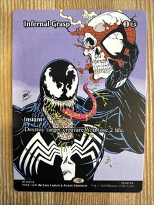Infernal Grasp - Borderless NON FOIL - Spider-man MAR - 0018 - MTG - NM - Picture 1 of 2