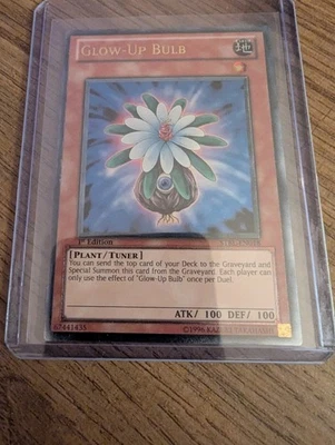 Yu-Gi-Oh! TCG Glow-Up Bulb Starstrike Blast STBL-EN018 1st Edition Ultimate Rare - Image 1 of 4
