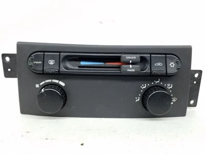 Temperature Control Front Manual-dual Zone Opt Had Fits 05-08 PACIFICA 458871 - Image 1 of 4