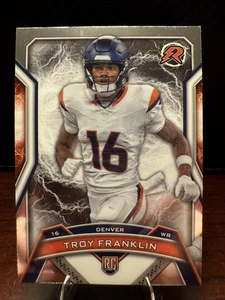 Troy Franklin - 2024 Topps Resurgence Rookie Card #127 Denver Broncos NFL RC - Picture 1 of 2