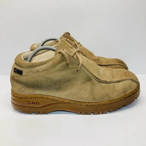SAO by Stacy Adams Men's Sz 10.5 M Leather Uppers Tan Shoes Boots - Picture 1 of 12