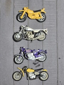 Mattel Honda Dirt Mini Bike Motorcycle Lot Of 4 Toy - Picture 1 of 4