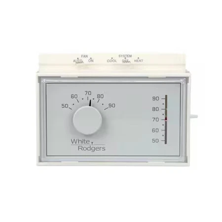 Termostatos mecánicos estándar White-Rodgers 1F56n-444, 1 H, 1 C, cableados, Foto 1 de 1
