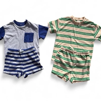 H&M Toddler Striped Shorts Sets - Image 1 of 4