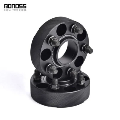 Ford Mustang Shelby GT350/GT500 Hub Centric 5x114.3 70.5 45mm Wheel Spacers 2PCS - Image 1 of 4