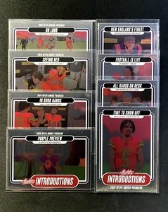 2024 Panini Absolute Football - Introductions Inserts - Complete Your Set! - Picture 1 of 11