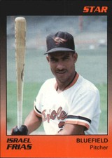 1989 Bluefield Orioles Star #10 Israel Frias